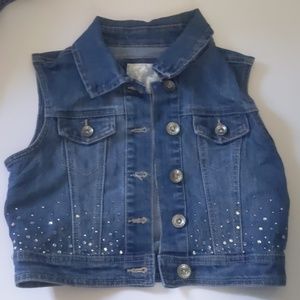 Justice girls vest size 8/10